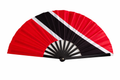 Trinidad & Tobago Flag Hand Fan